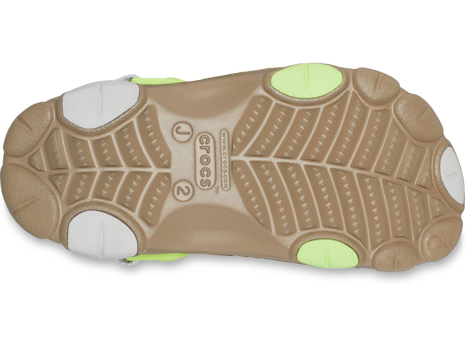

Сабо Crocs Kids Classic All-Terrain Clog (Little Kid/Big Kid), хаки/мульти