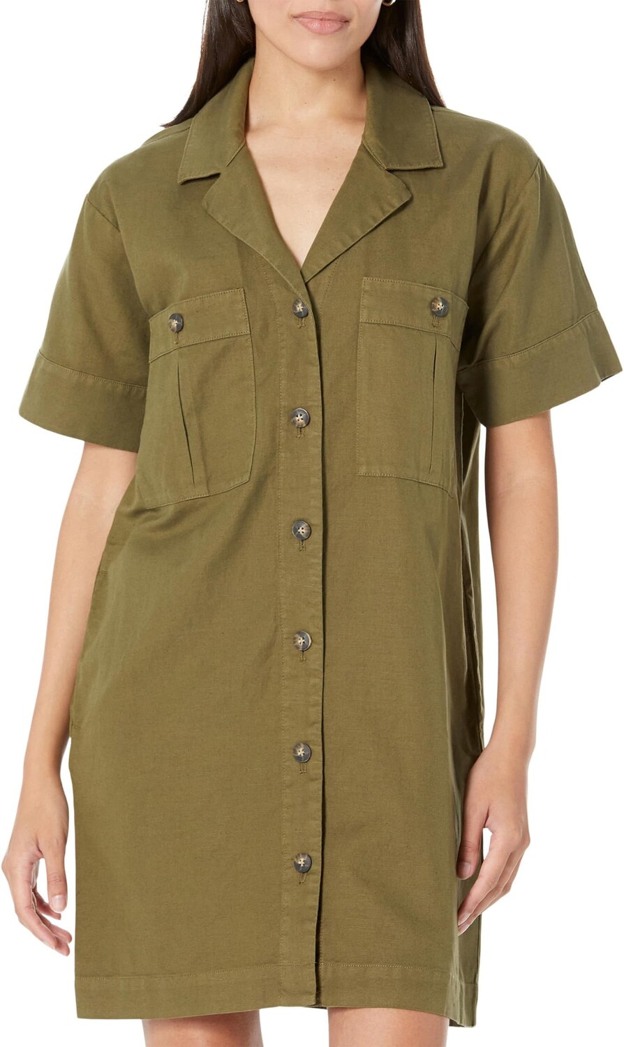 

Платье Палос Вердес Faherty, цвет Military Olive