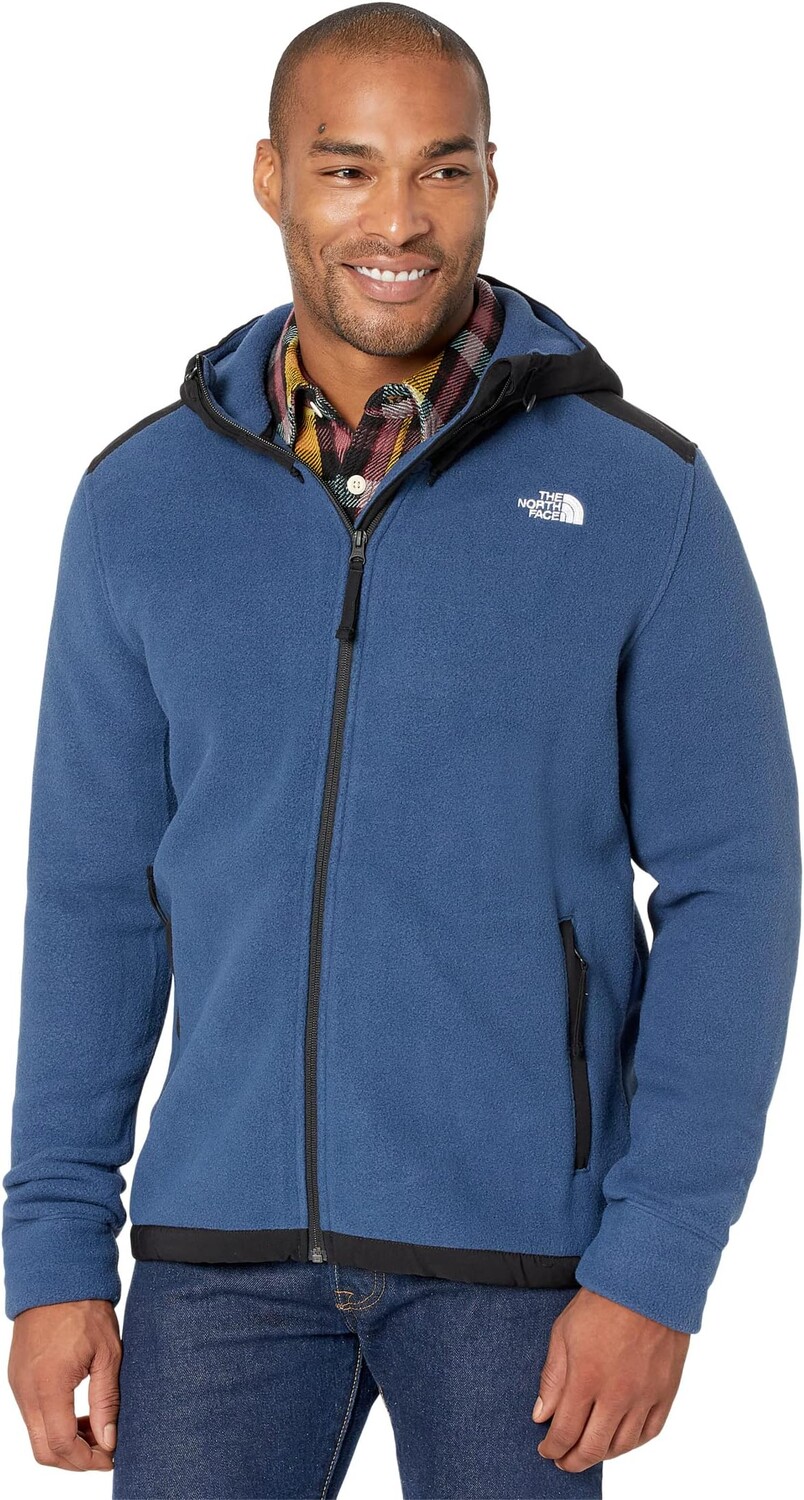 

Куртка Alpine Polartec 200 Full Zip Hooded Jacket The North Face, цвет Shady Blue/TNF Black