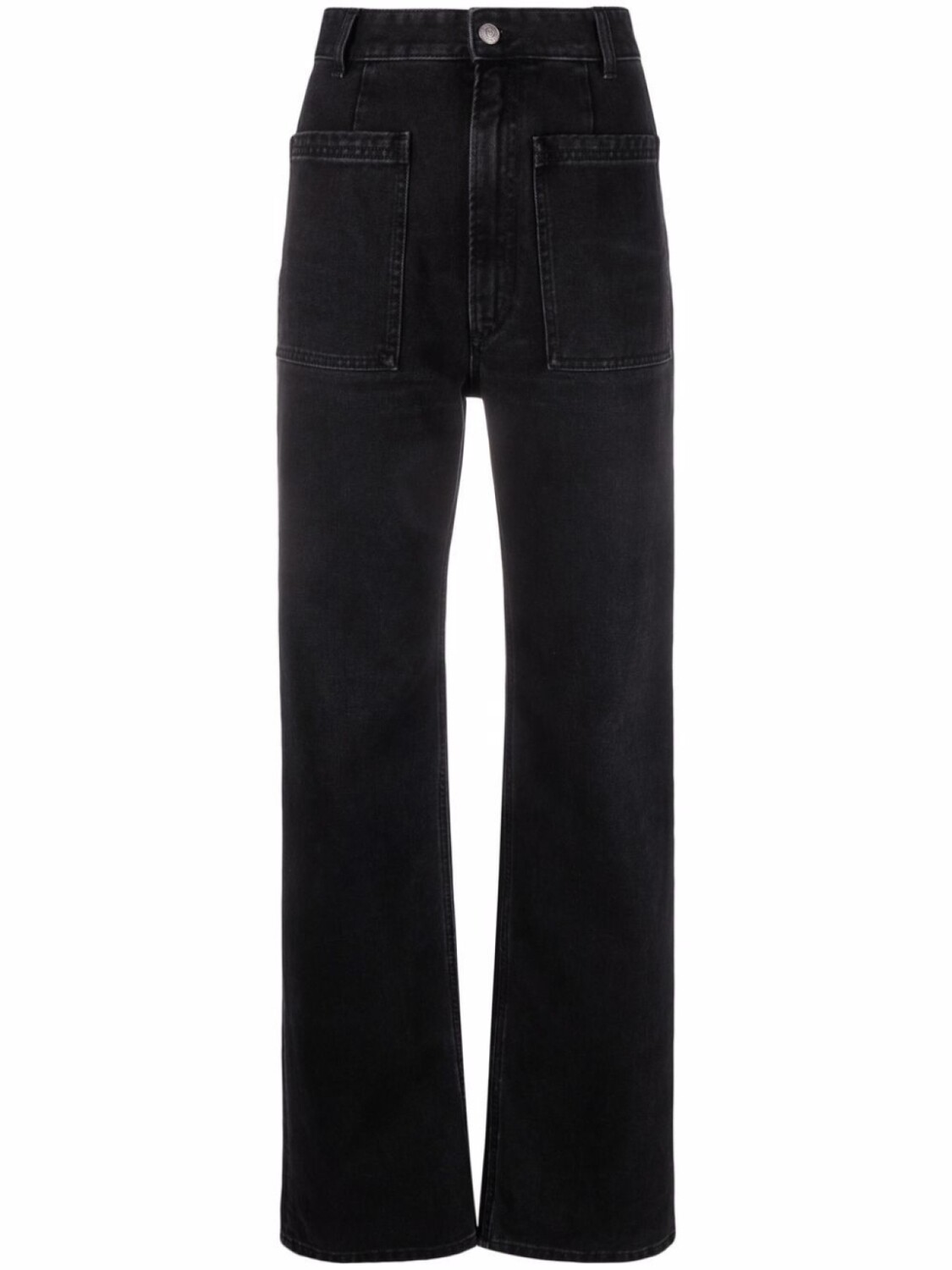 

Джинсы прямого кроя MM6 Maison Margiela, черный