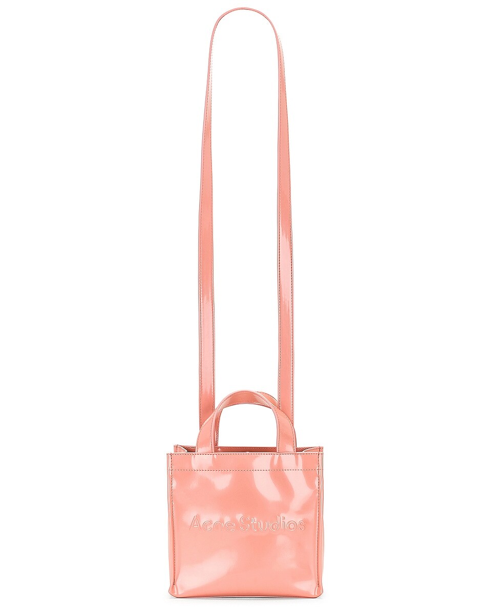 

Сумка кросс-боди Acne Studios Logo Shopper Mini, цвет Salmon Pink
