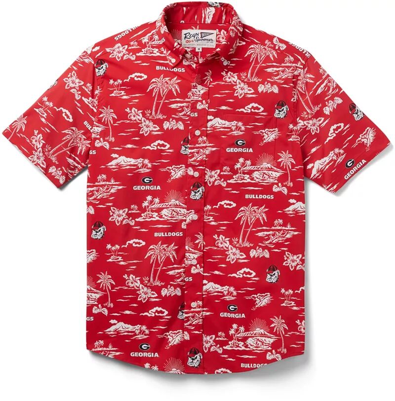 Мужская красная классическая рубашка на пуговицах Reyn Spooner Georgia Bulldogs цена и фото