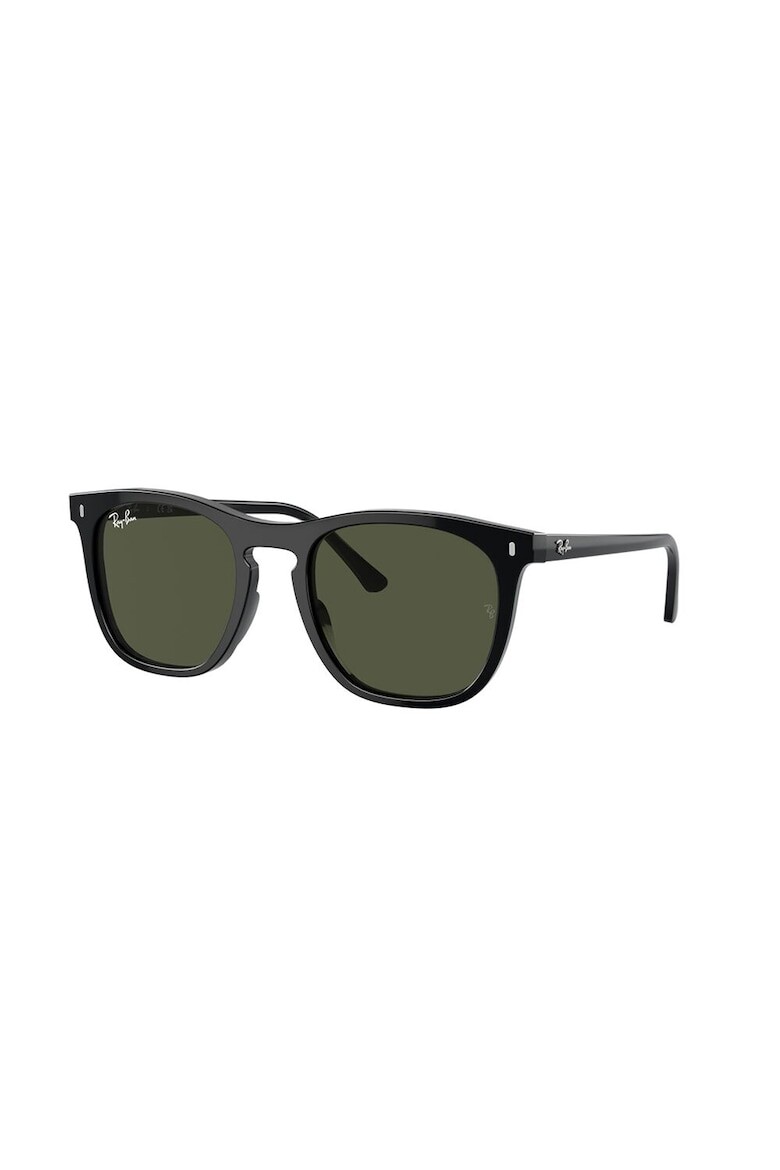 

Однотонные квадратные солнцезащитные очки Ray-Ban, черный