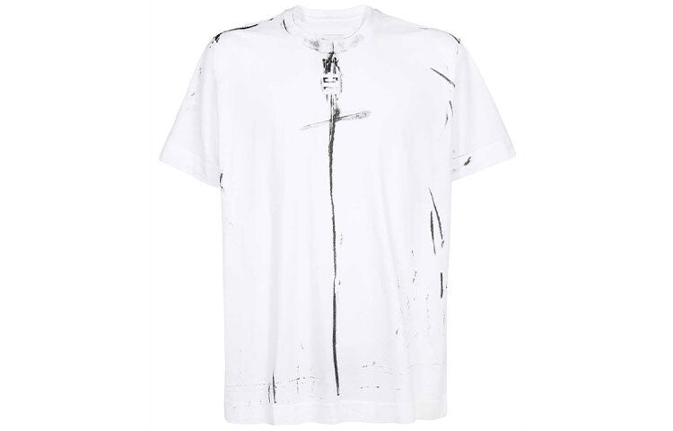 

Футболка Givenchy SS21 оверсайз, белый / черный