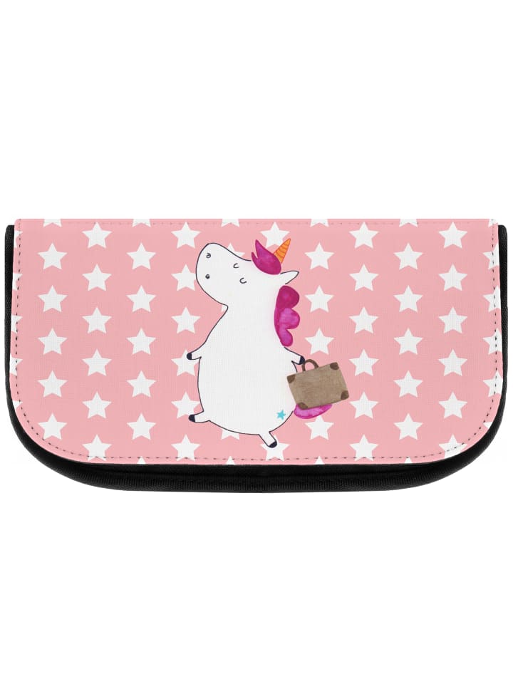 

Косметичка Mr & Mrs Panda Einhorn Koffer ohne Spruch, цвет rot pastell