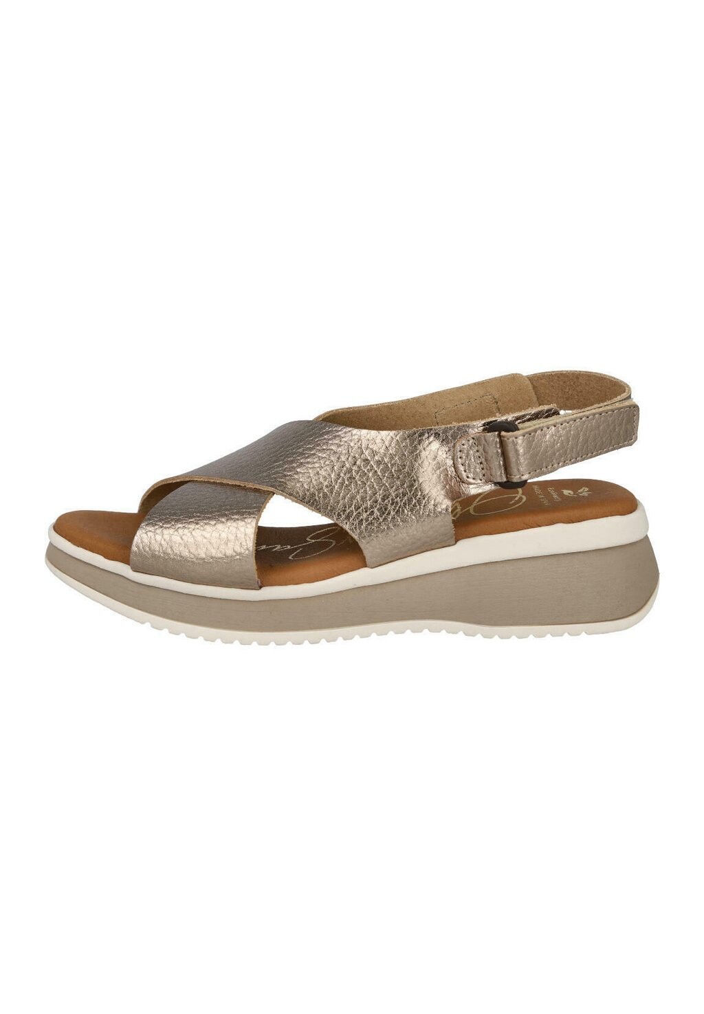 

Босоножки на танкетке Oh! My Sandals, бронза