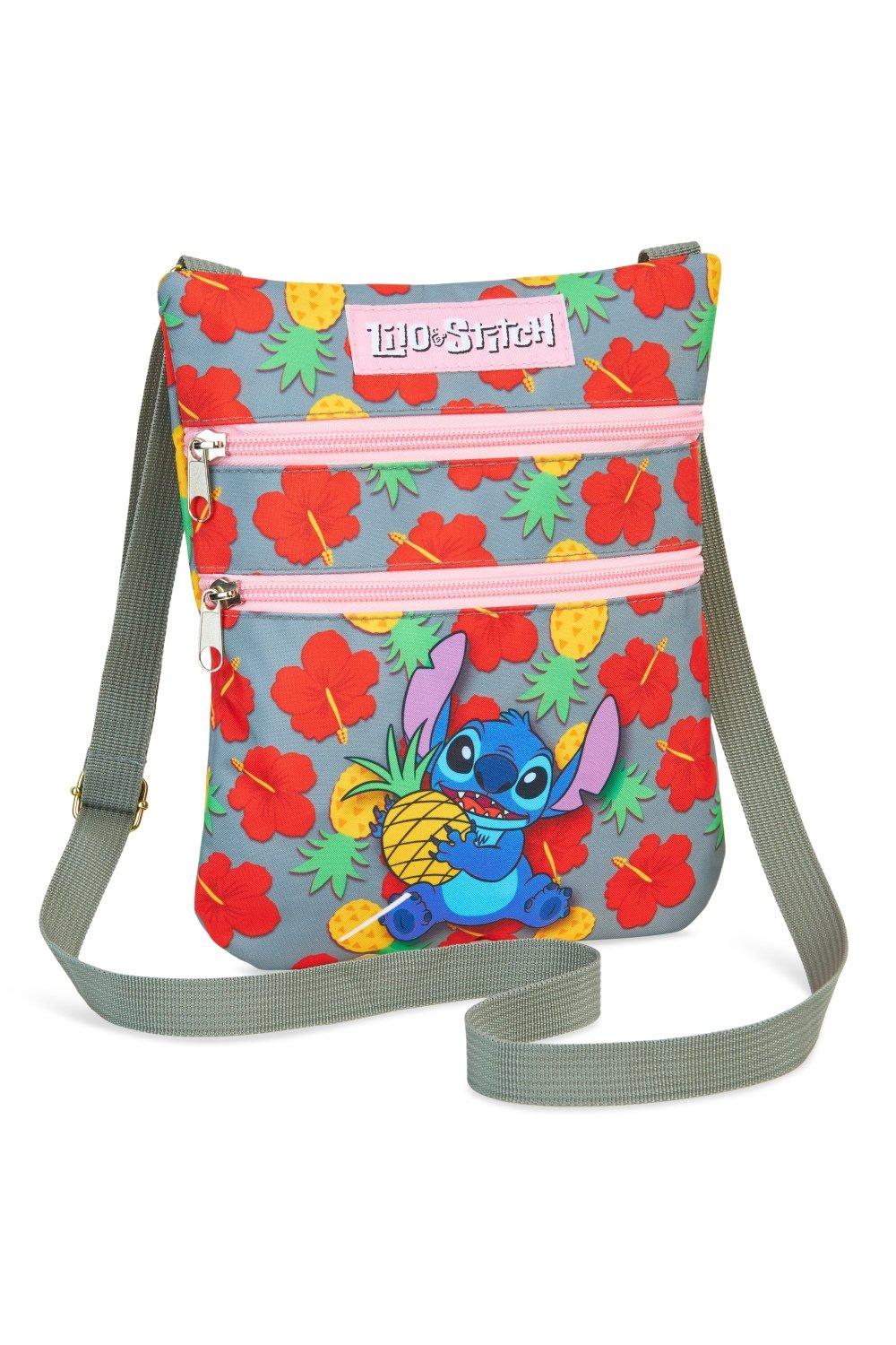Сумка через плечо Stitch Disney, мультиколор ручная сумка через плечо miniso disney plush season series puffy cartoon bag stitch синий