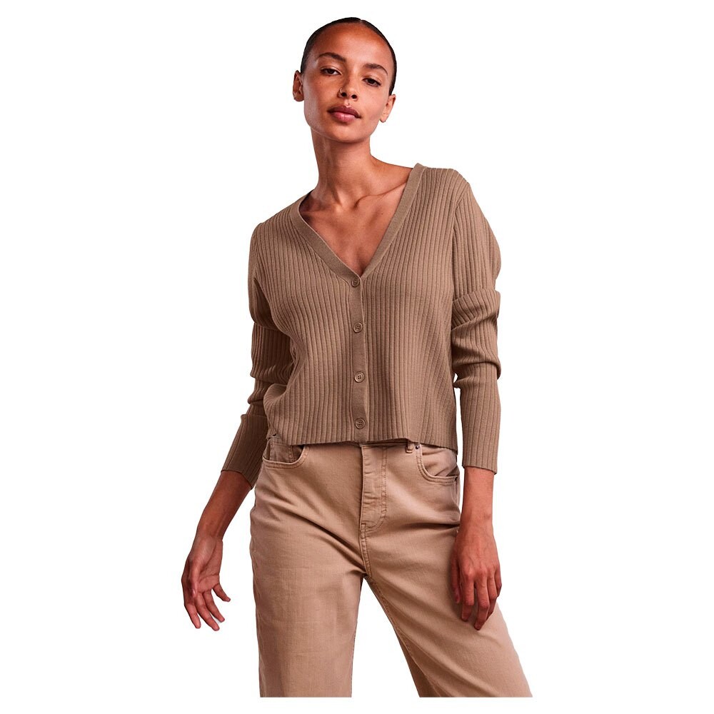 

Кардиган Pieces Crista, коричневый