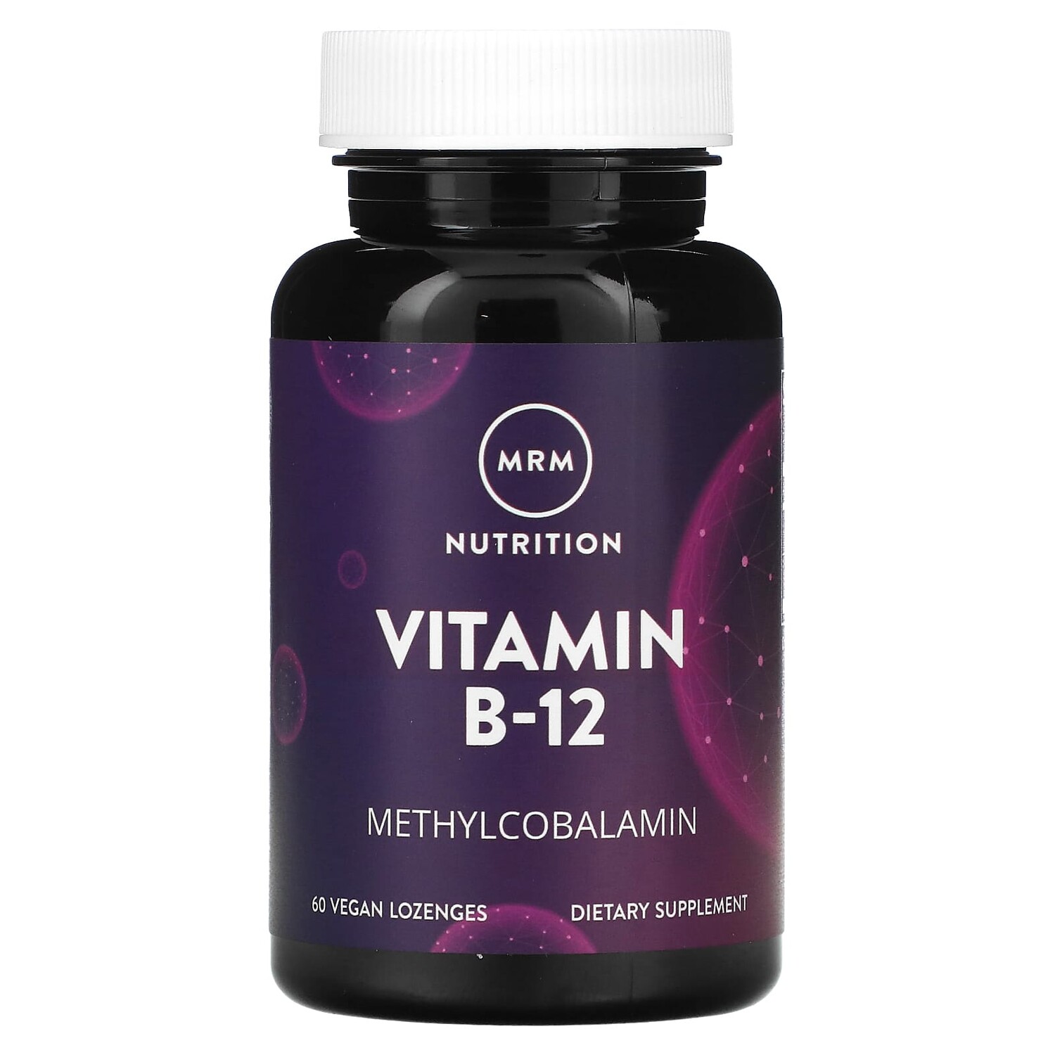 

Nutrition, витамин B12, 60 веганских леденцов, MRM Nutrition