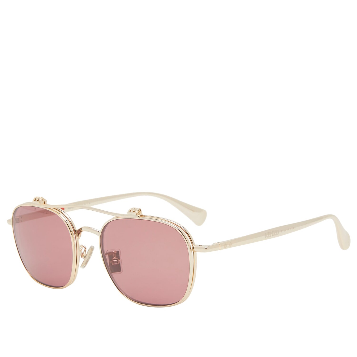 

Солнцезащитные очки Kenzo Kz40188U Sunglasses, цвет Gold & Bordeaux