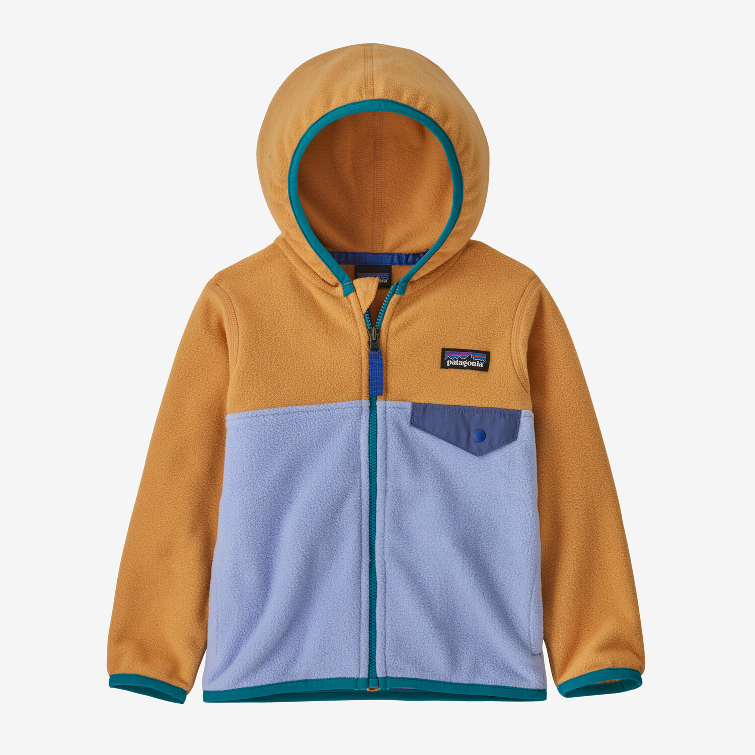 

Флисовая куртка Baby Micro D Snap-T Patagonia, цвет Pale Periwinkle