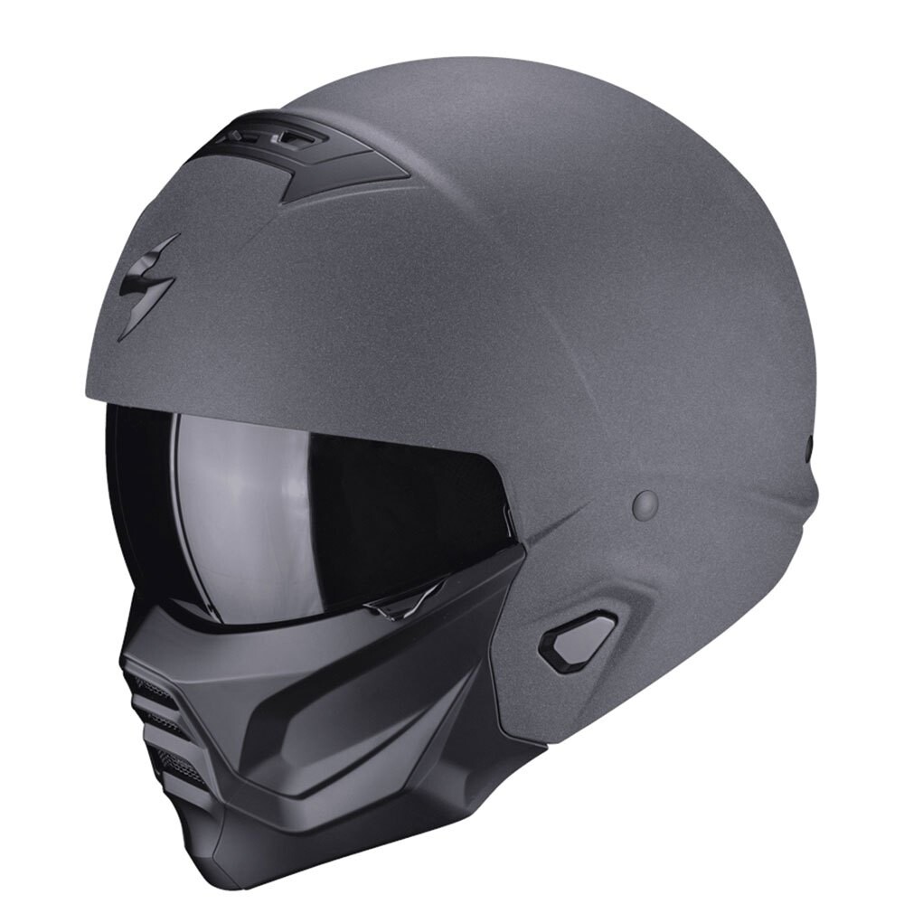 

Шлем Scorpion EXO-Combat II Graphite Convertible, серый