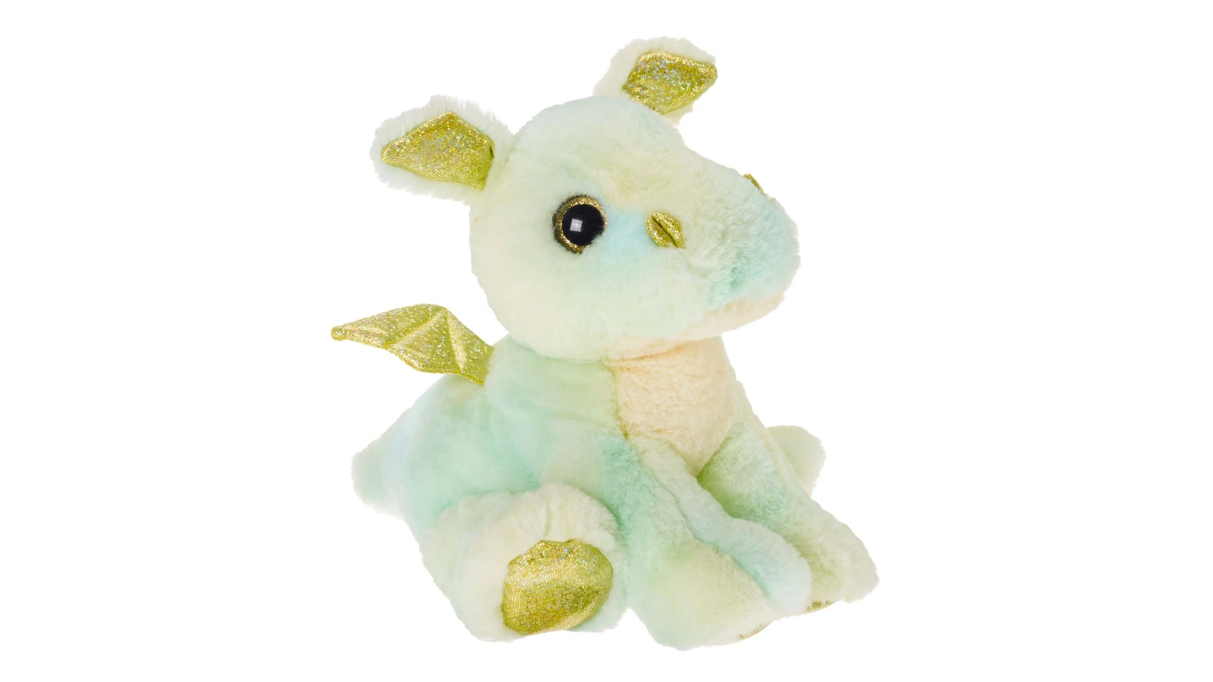 

Müller Toy Place Плюшевая игрушка дракон зелено-желтый 19 см