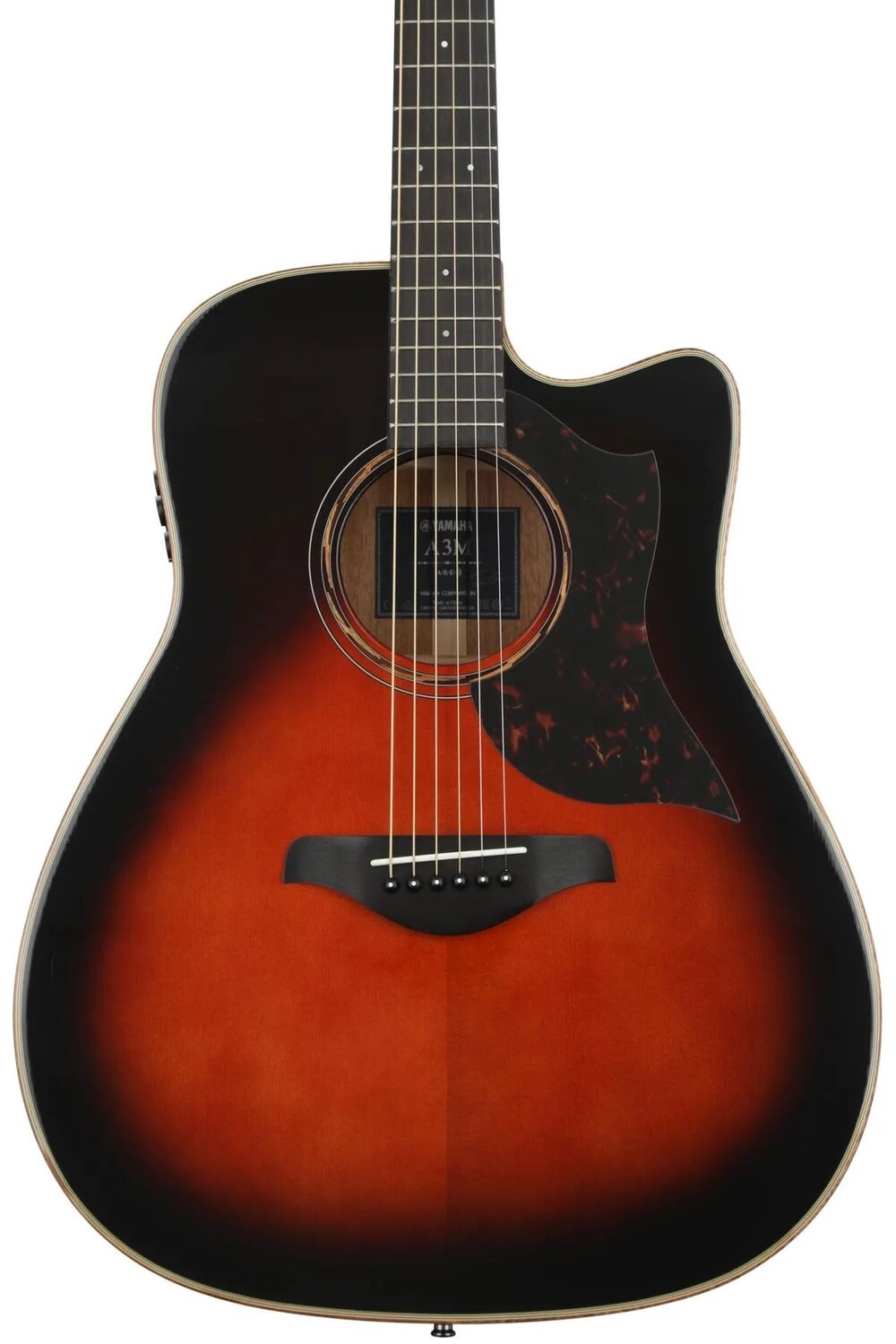 

Yamaha A3M ARE Dreadnought Cutaway — Табачно-коричневый Sunburst