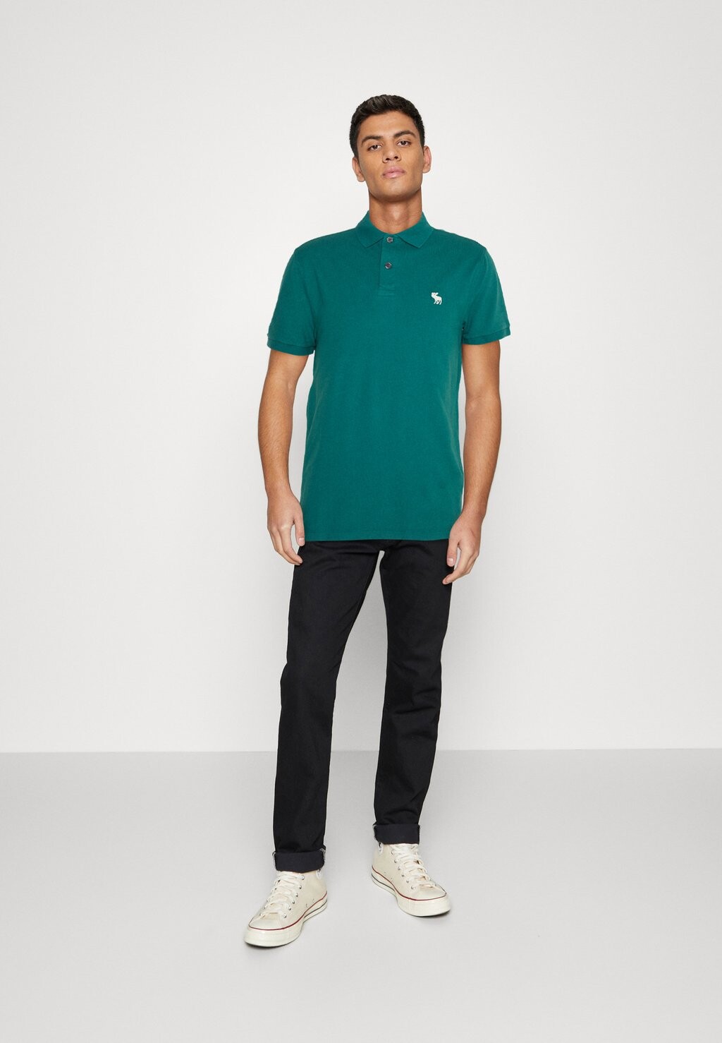 

Рубашки-поло Core 3 Pack Abercrombie & Fitch, цвет white/green/blue