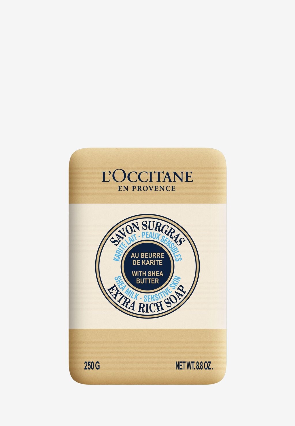 

Кусковое мыло Shea Milk Sensitive Skin Extra Rich Soap L'OCCITANE