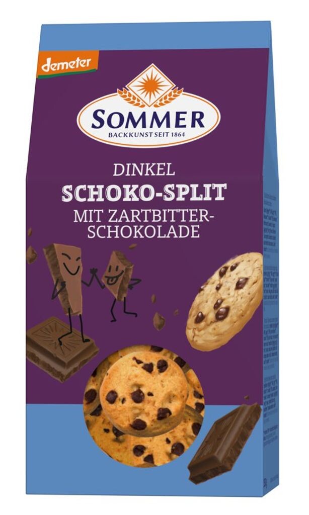

Летний шоколад Demeter из полбы, 150 г, органический Sommer