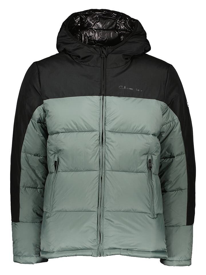 

Куртка Champion, цвет schwarz/mint
