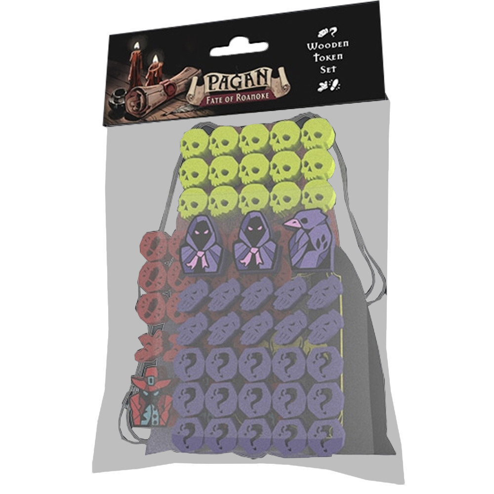 

Аксессуары Capstone Games Pagan: Fate of Roanoke - Wooden Token Kit