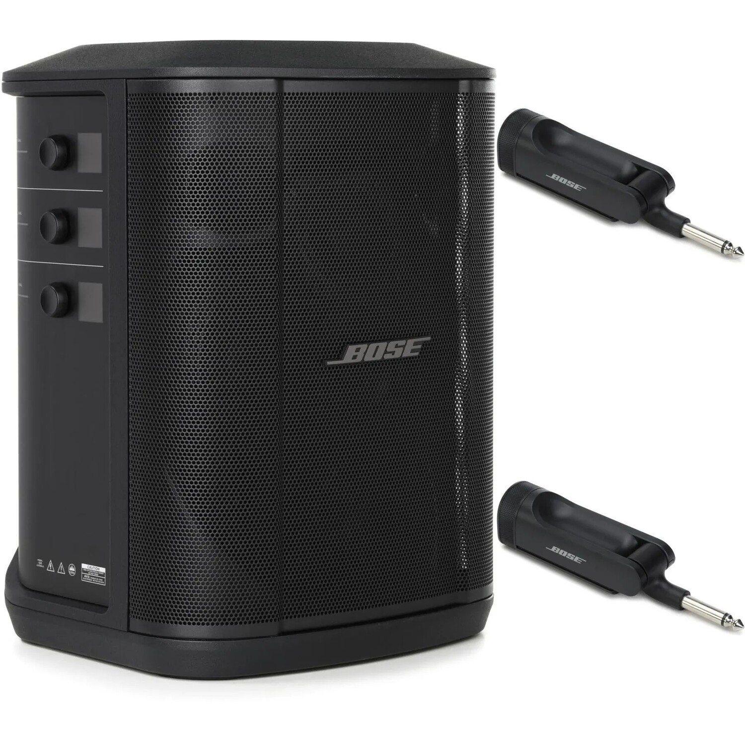 

Многопозиционная акустическая система Bose S1 Pro+ и двойной беспроводной инструментальный передатчик