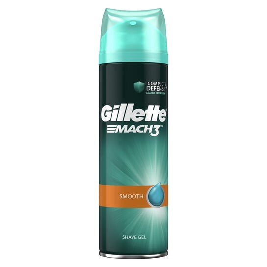 

Гель для бритья Close&Smooth, 200 мл Gillette, Mach 3