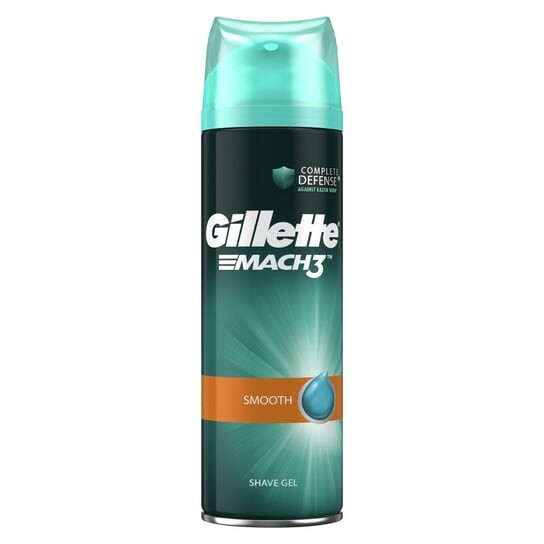 Гель для бритья Close&Smooth, 200 мл Gillette, Mach 3