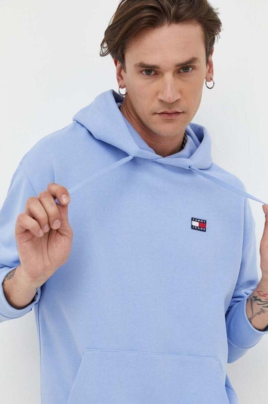 

Хлопковая толстовка Tommy Jeans, синий