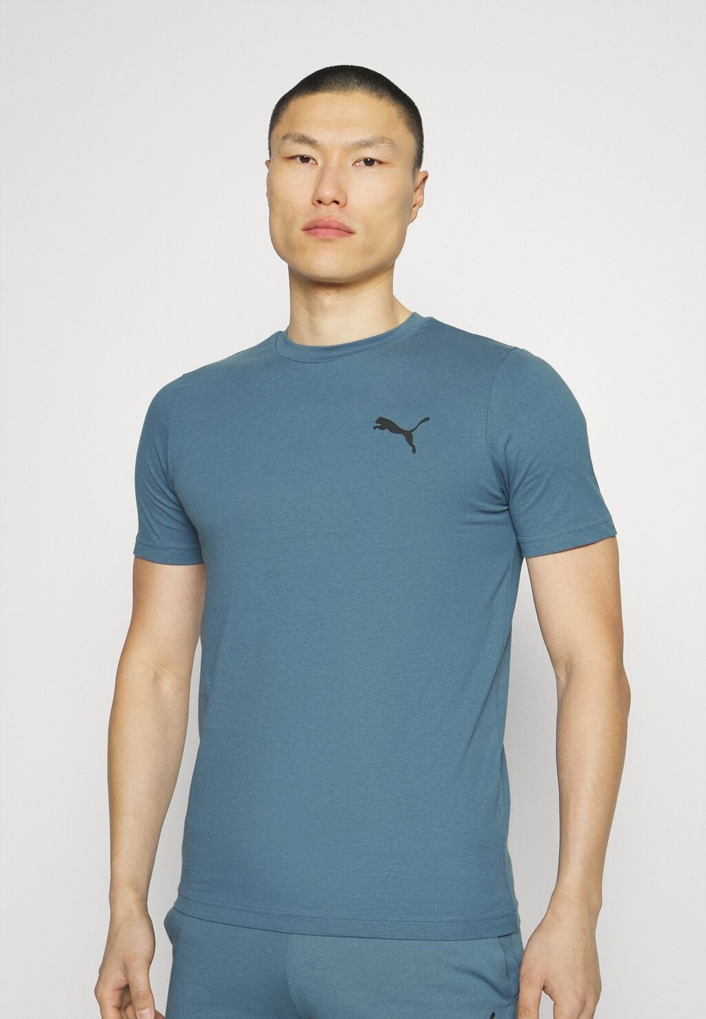 

Футболка с принтом Puma, синий