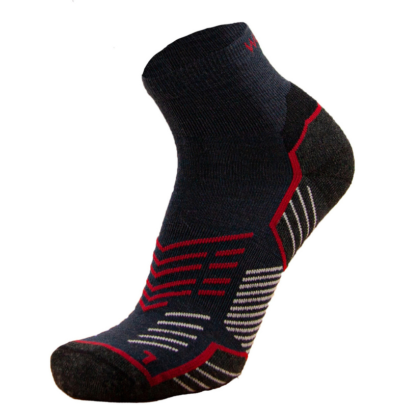 Трекинговые короткие носки GT04 из мериносовой ткани Wapiti, синий