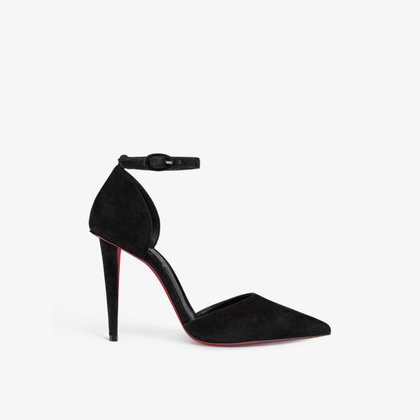 

Astrid Bride 100 кожаные туфли на каблуке с острым носком Christian Louboutin, черный