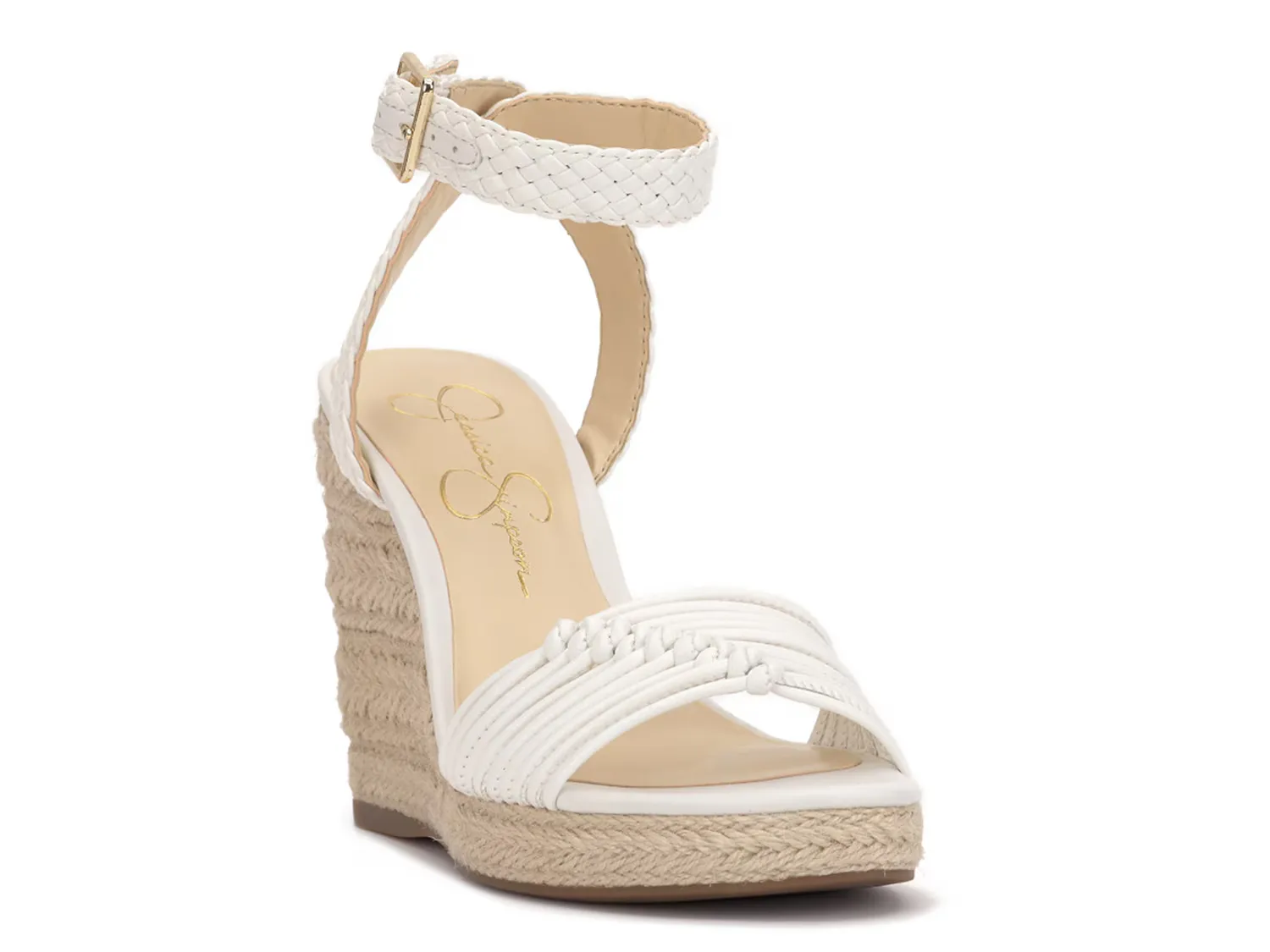 

Сандалии Talise Wedge Sandal Jessica Simpson, белый