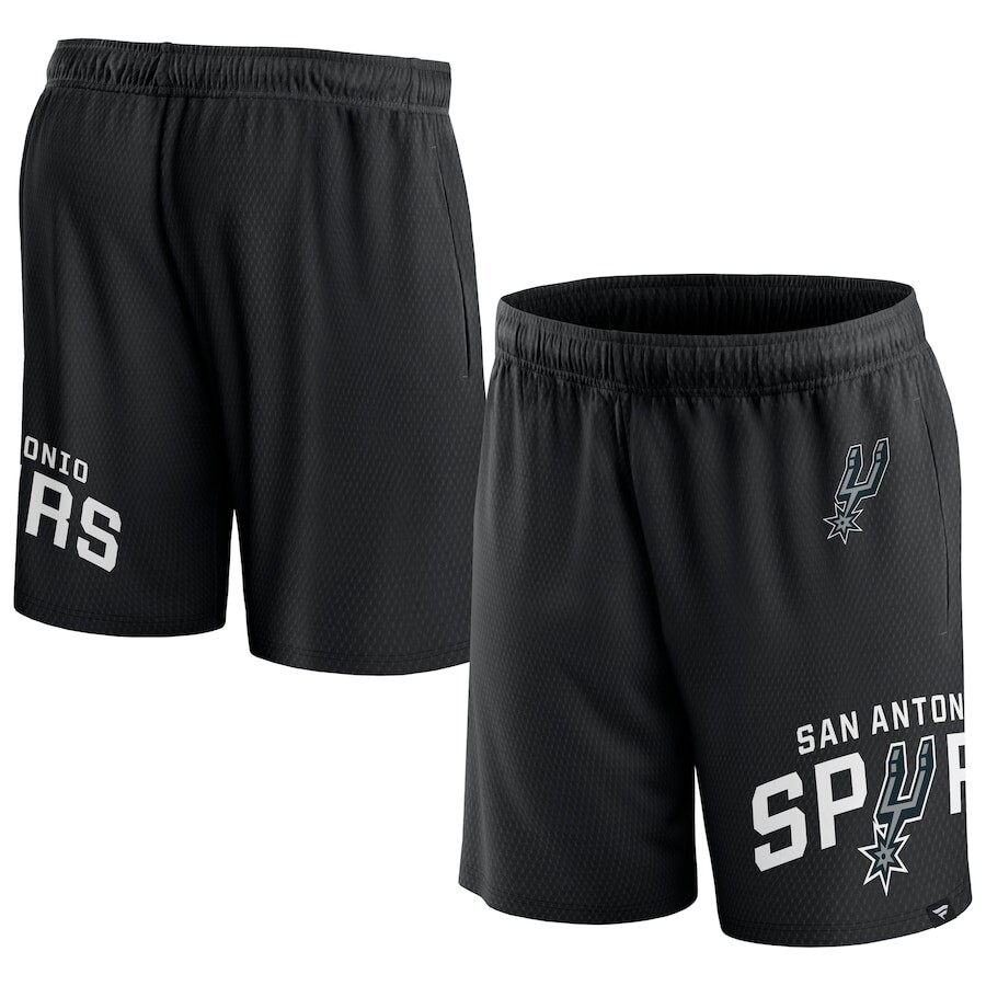 

Шорты Fanatics Branded San Antonio Spurs, черный