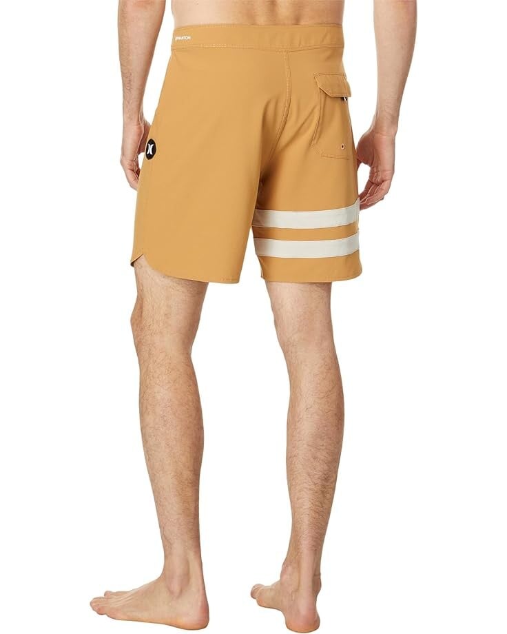 

Шорты для плавания Hurley Phantom-Eco Block Party 18" Boardshorts, цвет Earthstone