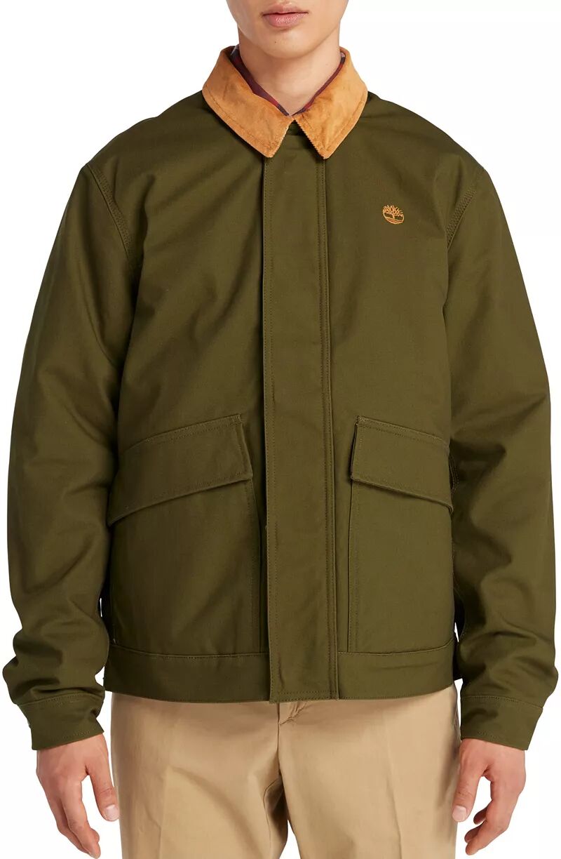 Мужская утепленная куртка Timberland Strafford, темно-оливковый