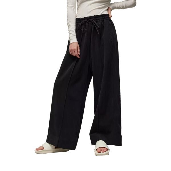

Брюки hose mit weitem bein aus crinkle-twill black black Y-3, черный