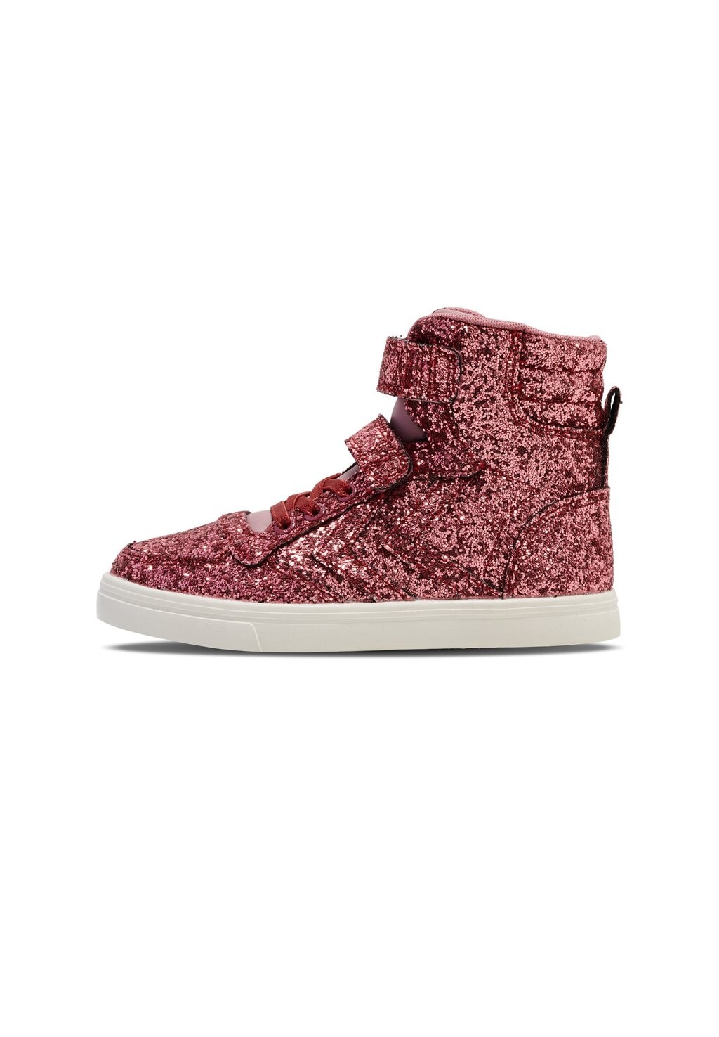 

Кроссовки высокие SLIMMER STADIL GLITTER JR Hummel, цвет nostalgia rose