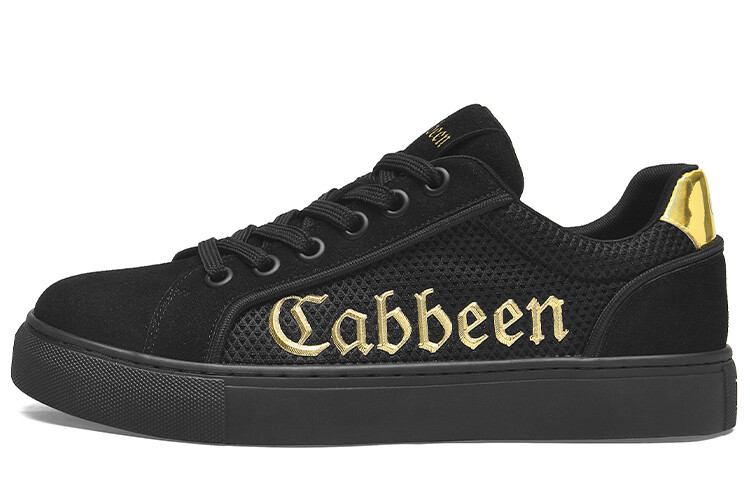 

Кроссовки мужские Lifestyle Shoes Men Low-Top Cabbeen, черный