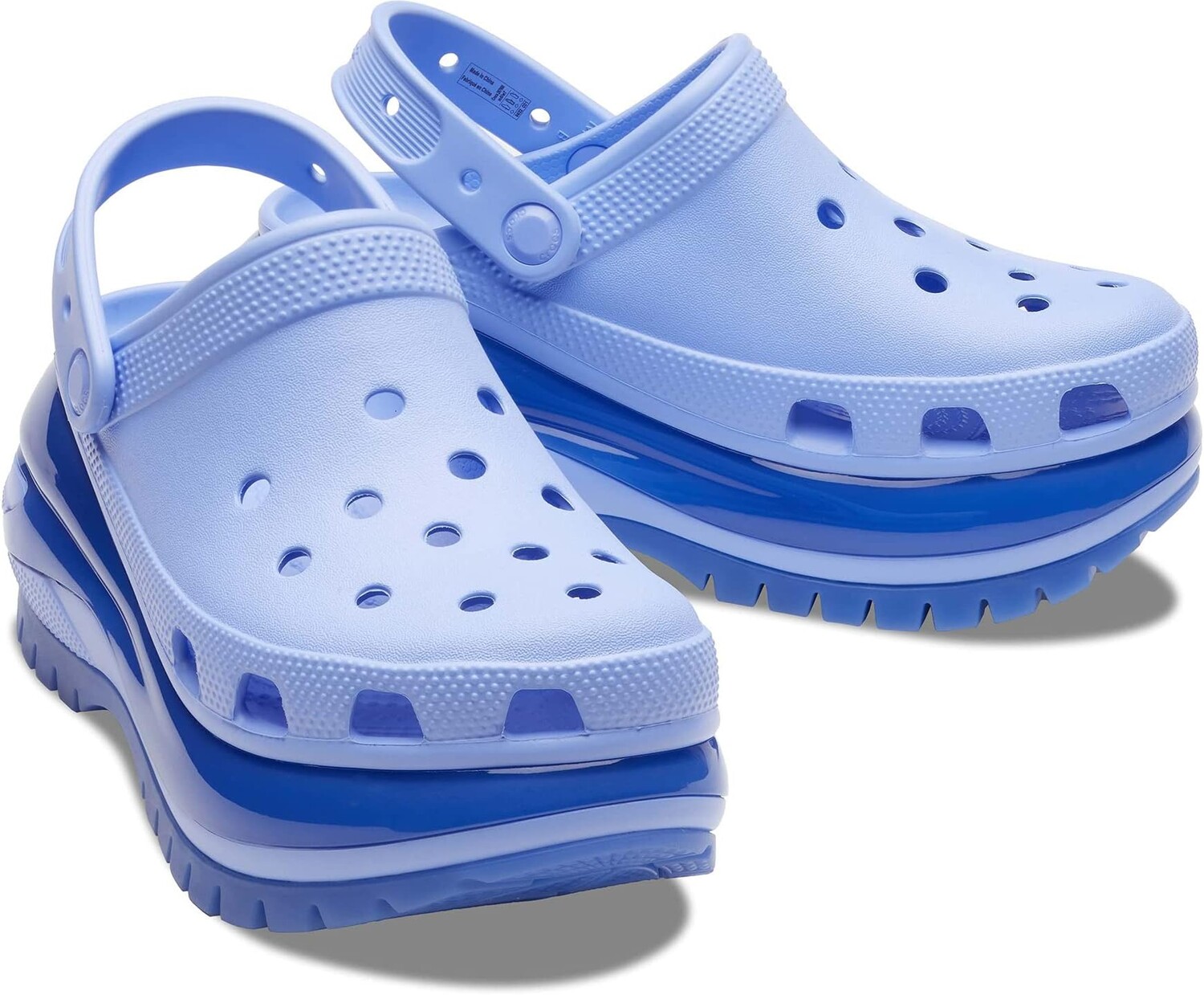 

Сабо Mega Crush Clog Crocs, цвет Moon Jelly