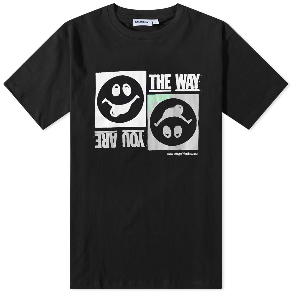 

Футболка Butter Goods The Way You Are, черный