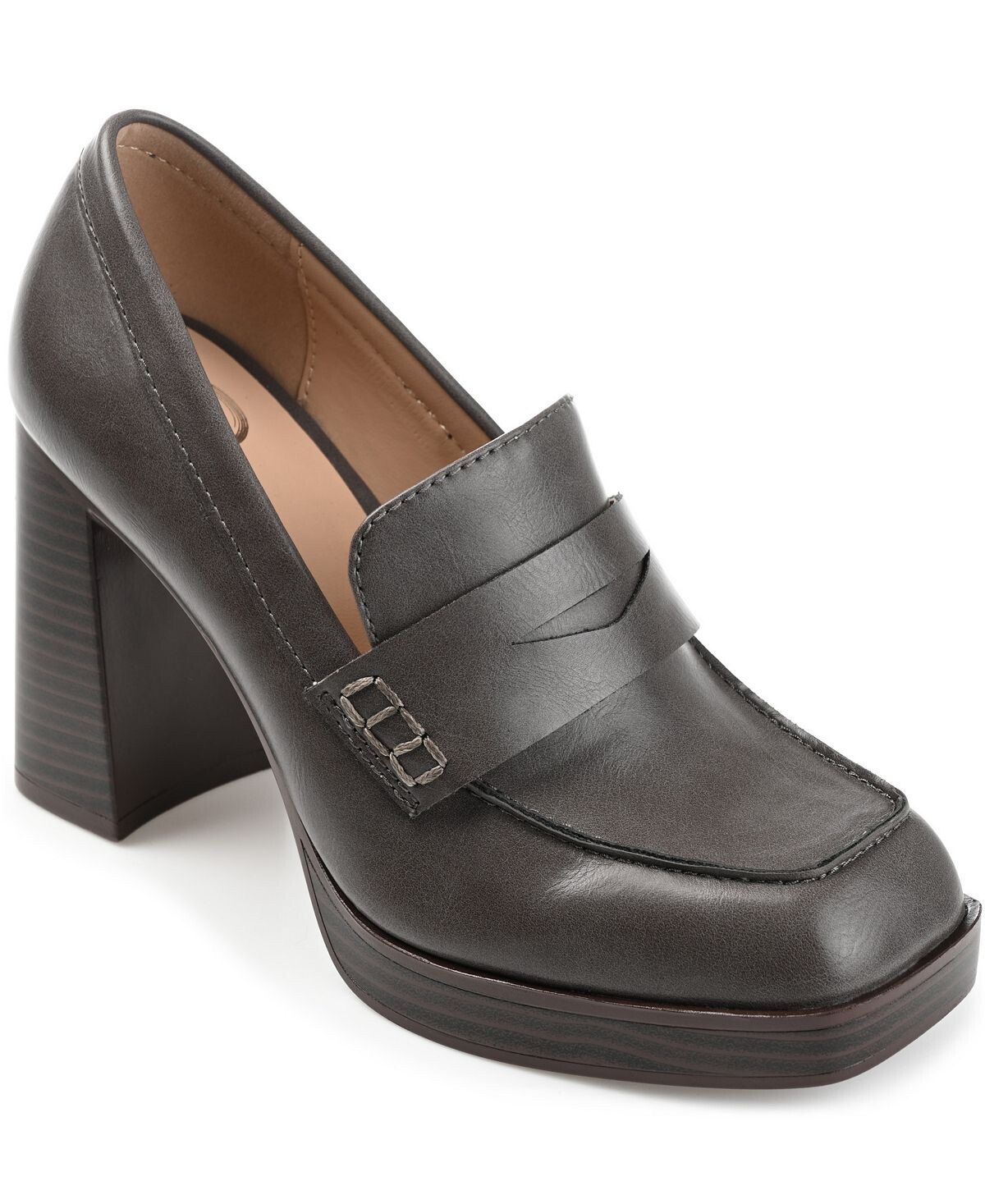 

Женские лоферы Ezzey Journee Collection, серый