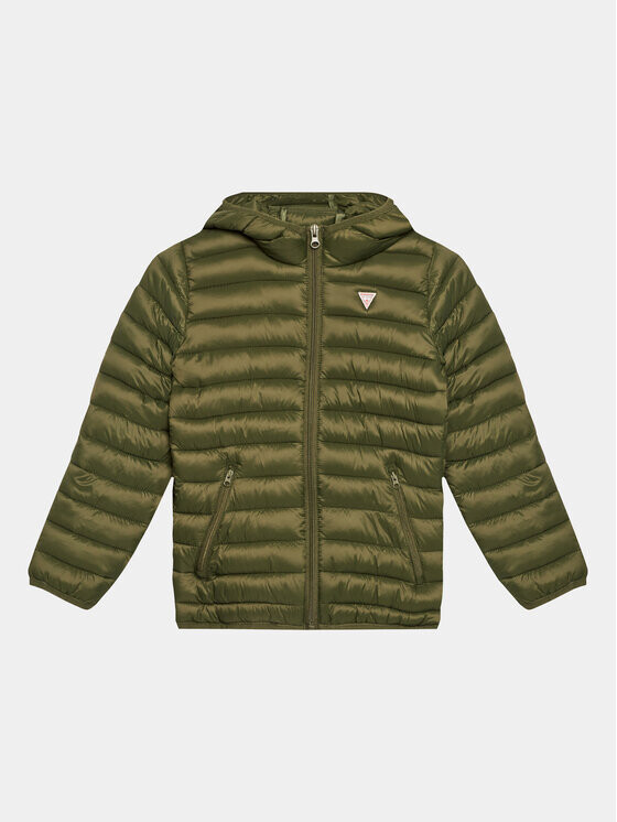 

Переходная куртка стандартного кроя Guess, хаки