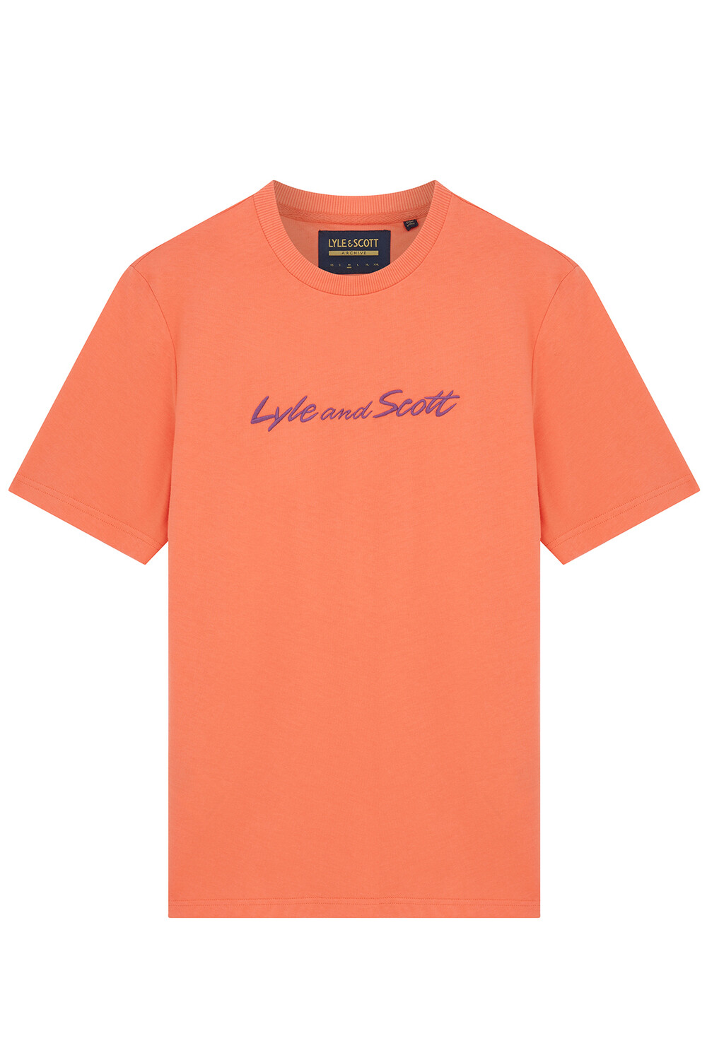 

Футболка Lyle & Scott, цвет Pastellorange