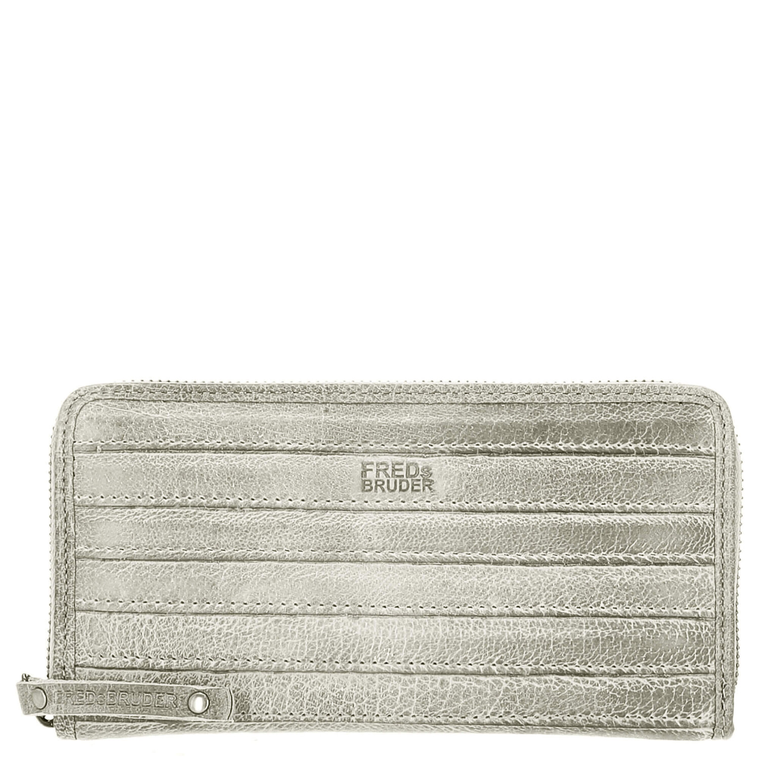 Кошелек FREDs BRUDER Wallet Gürteltier Big Total 8cc 19 cm, серый