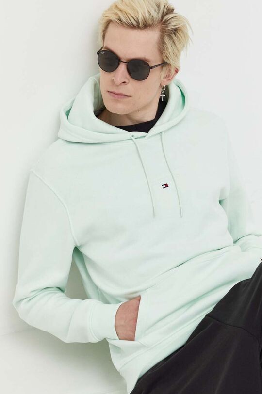 

Фуфайка Tommy Jeans, зеленый