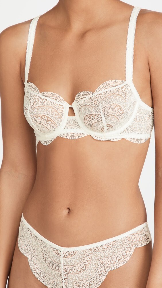 

Бюстгальтер Simone Perele Karma Demi, слоновая кость