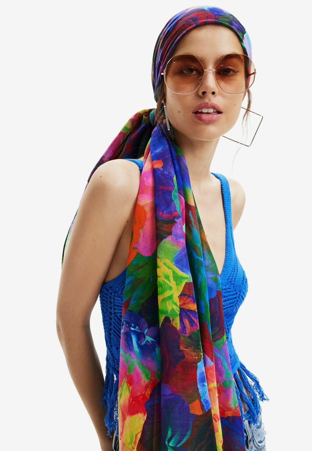 

Шарф Desigual, мультиколор