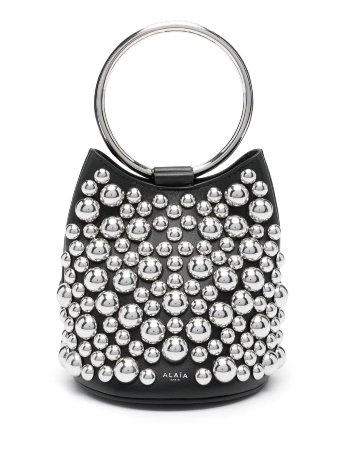 

Alaïa сумка-ведро Ring размера мини, черный