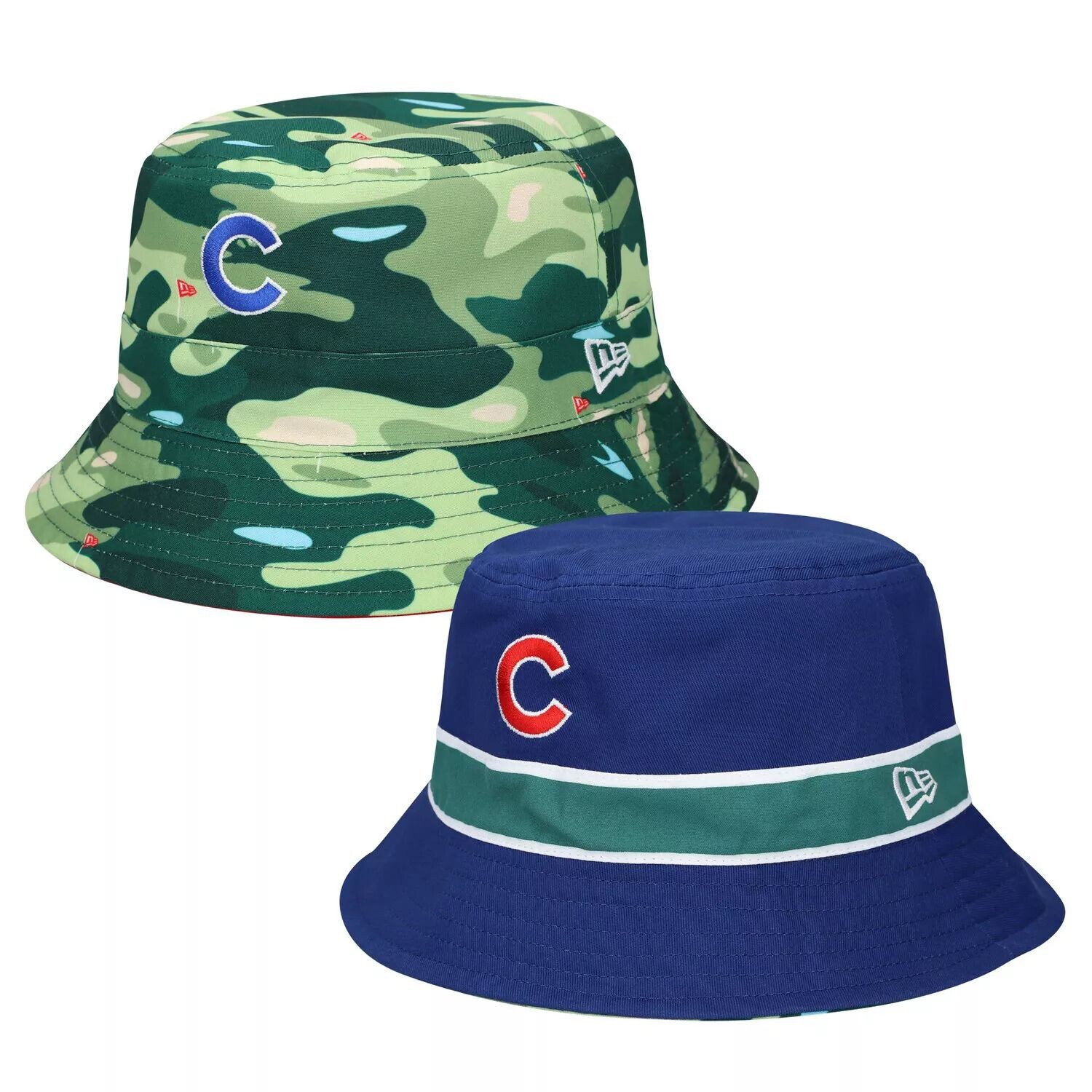 

Мужская панама с реверсом New Era Royal Chicago Cubs