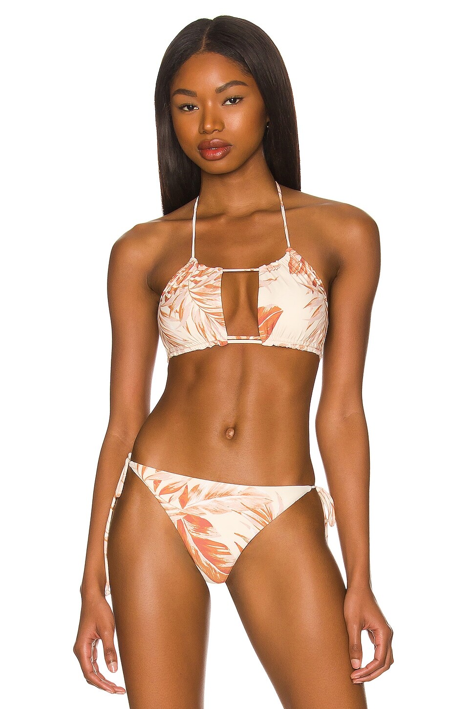 

Топ бикини AMUSE SOCIETY Piper Halter, цвет Cafe Cream