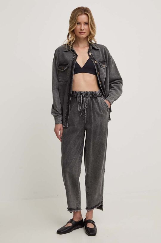 

Джинсовая куртка Answear Lab, серый